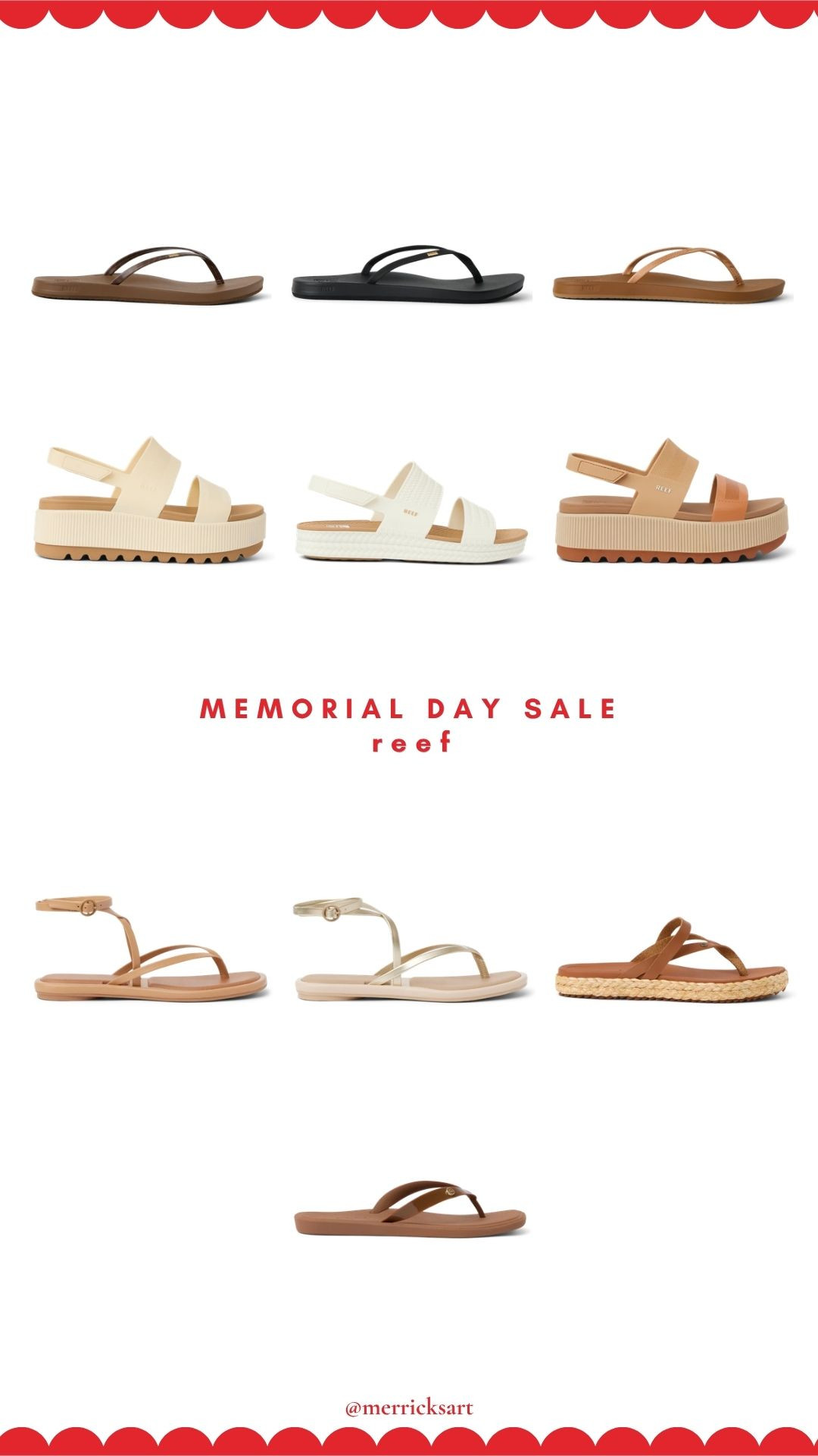 Memorial Sale picks from Reef starts tomorrow! Things will go fast so add things to your cart today!

#LTKSeasonal #LTKSaleAlert