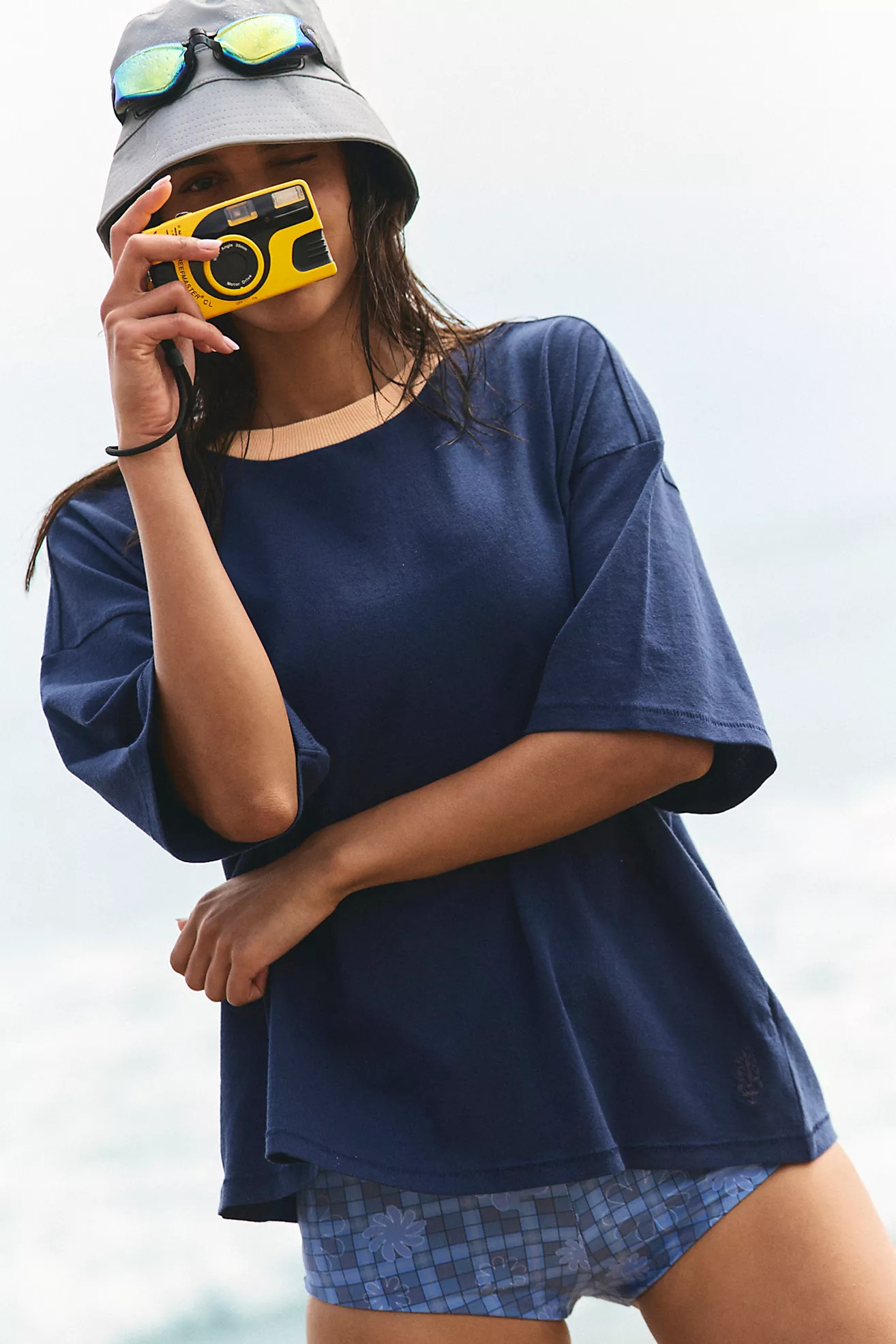 Tackle Heather Colorblock Tee | Free People (Global - UK&FR Excluded)