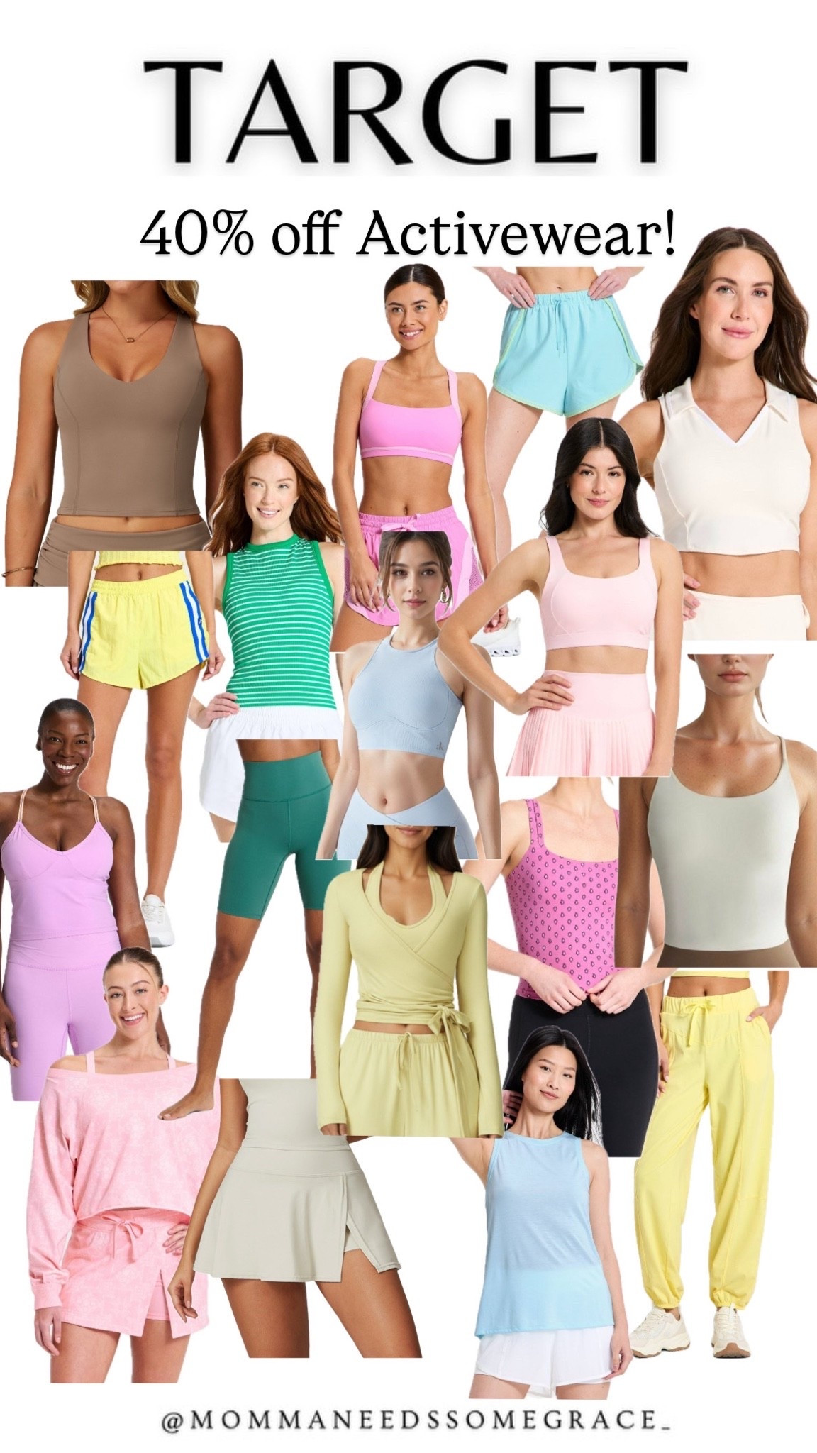 40%off activewear at Target! Today only!!!

#LTKSaleAlert #LTKmomlife #LTKActive