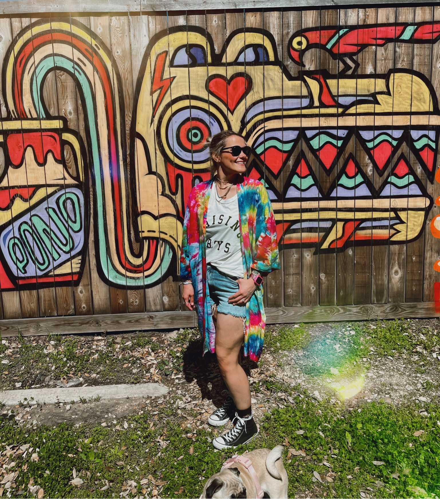Austin, Texas - Lustre Pearl South. Enjoying the sun and bringing my own rainbow 🌈 #austintx

#LTKFind #LTKtravel #LTKstyletip