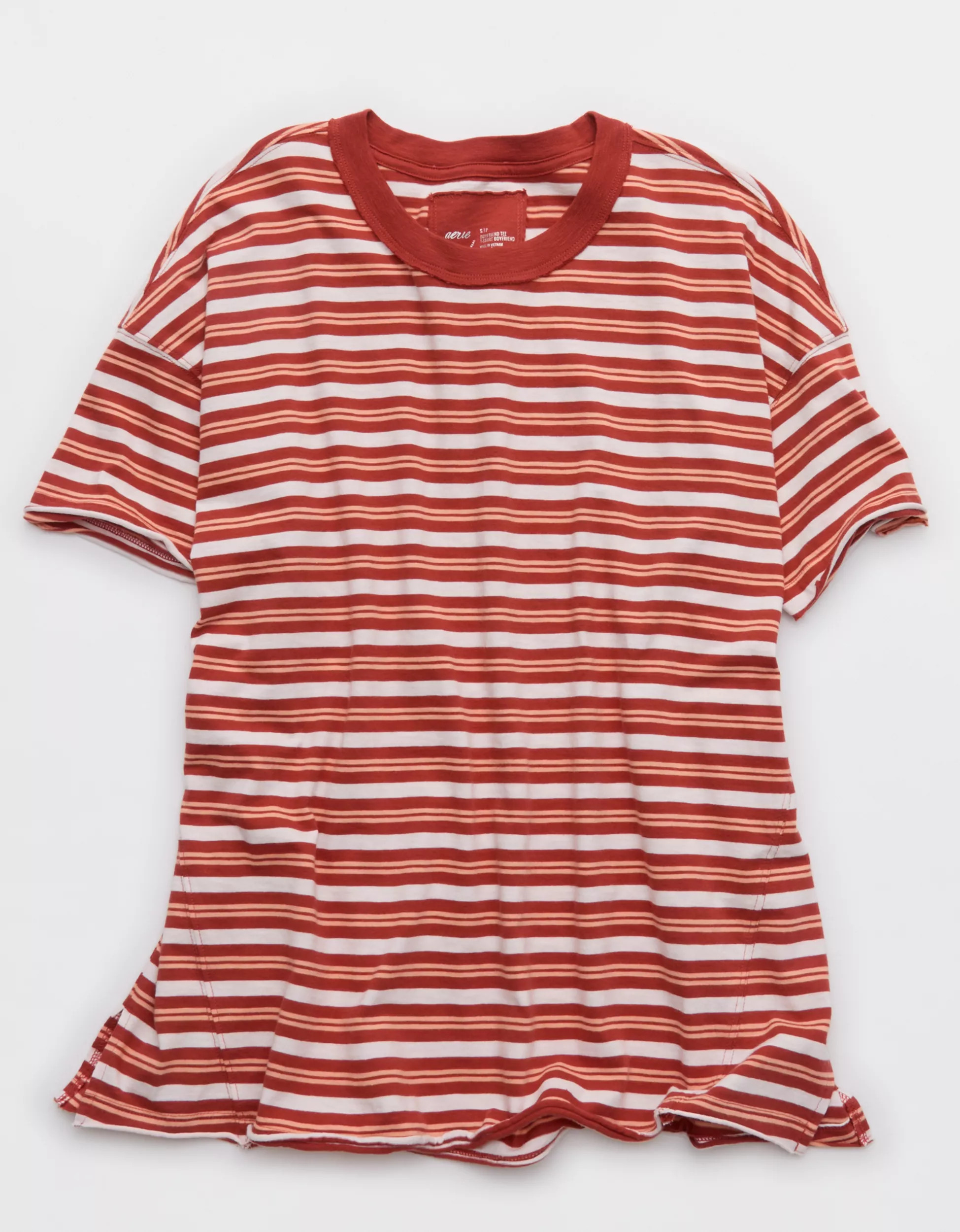 Aerie Oversized Crew Boyfriend T-Shirt | American Eagle Outfitters (US & CA)
