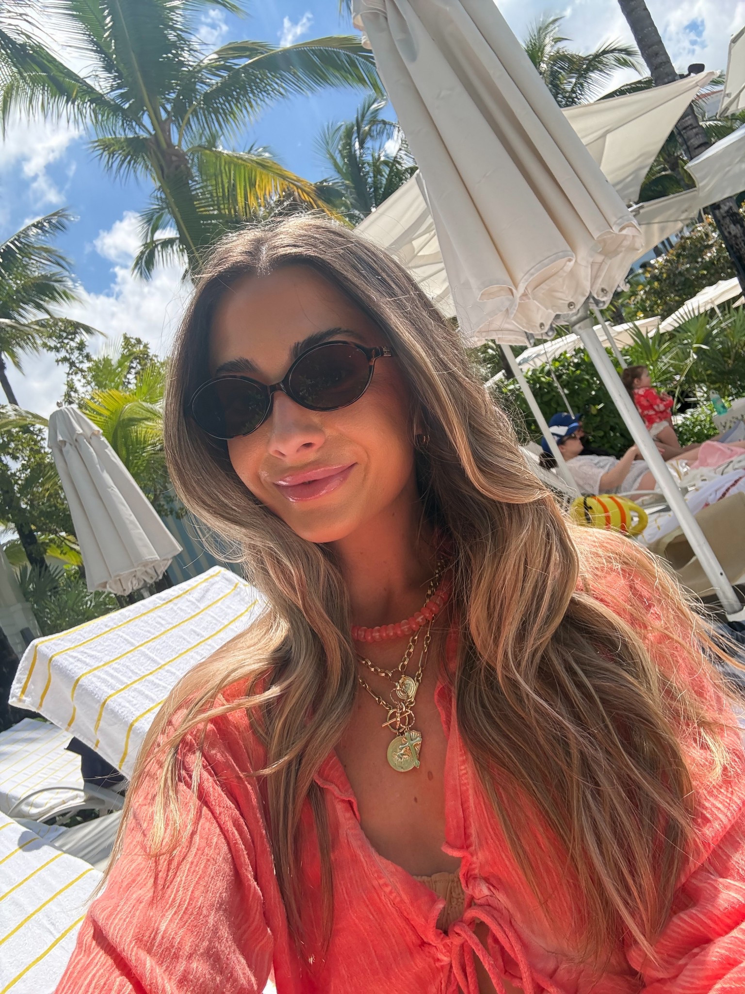 Beach look for Bahamas!! 🌺