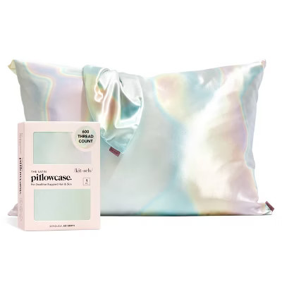 Kitsch Queen Size Satin Standard Pillowcase Thread Count "600" | Target