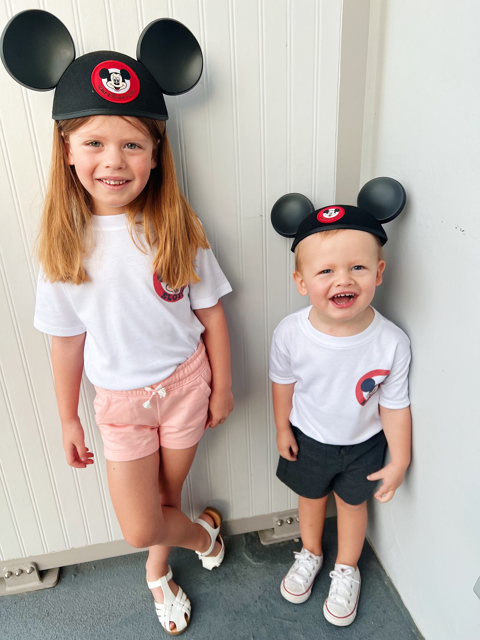 Kids Disney personalized tees (got the old school ears in Disneyworld Magic kingdom) 

#LTKfamily #LTKkids #LTKunder50