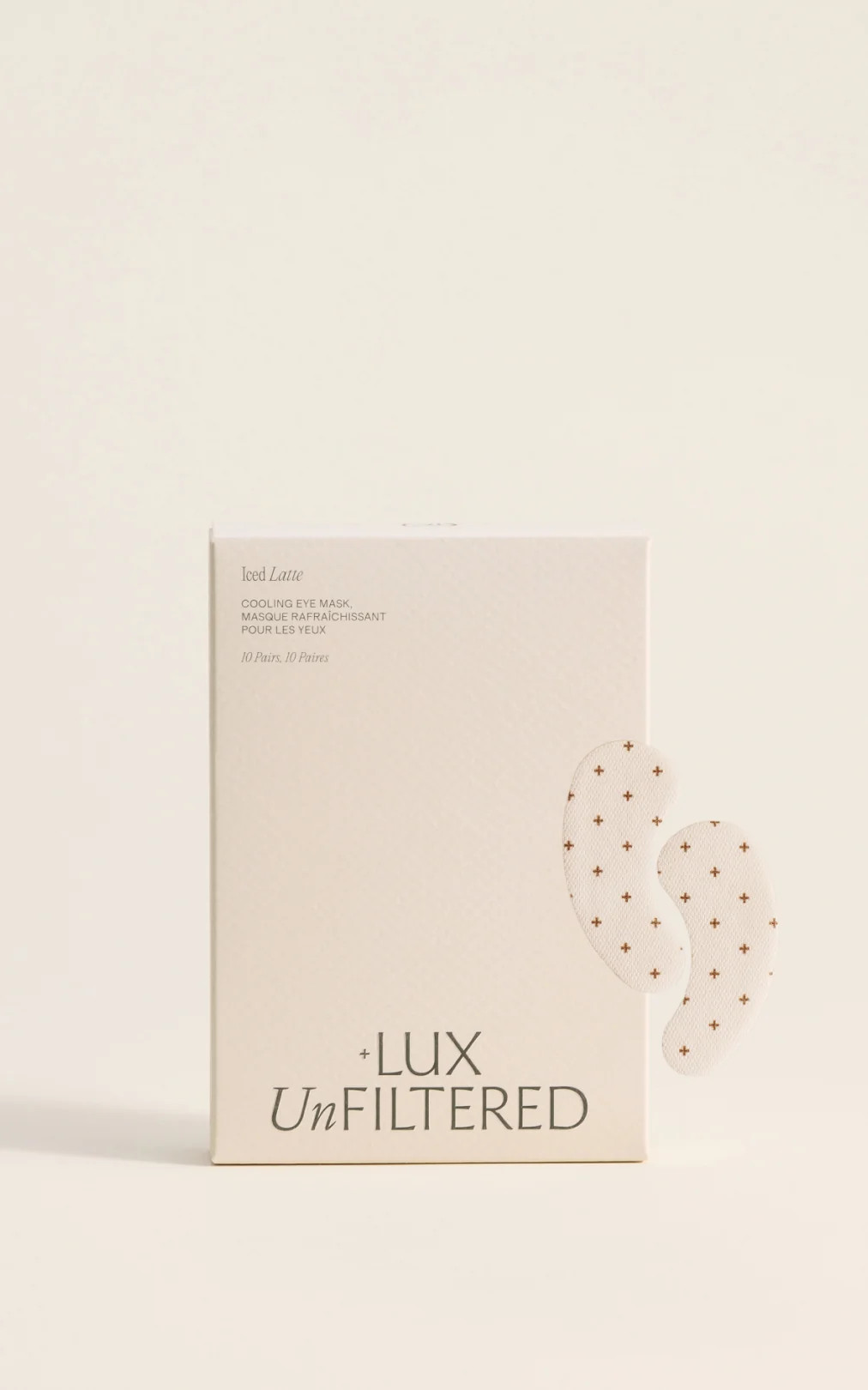 Iced Latte Eye Mask | + Lux Unfiltered, Inc.