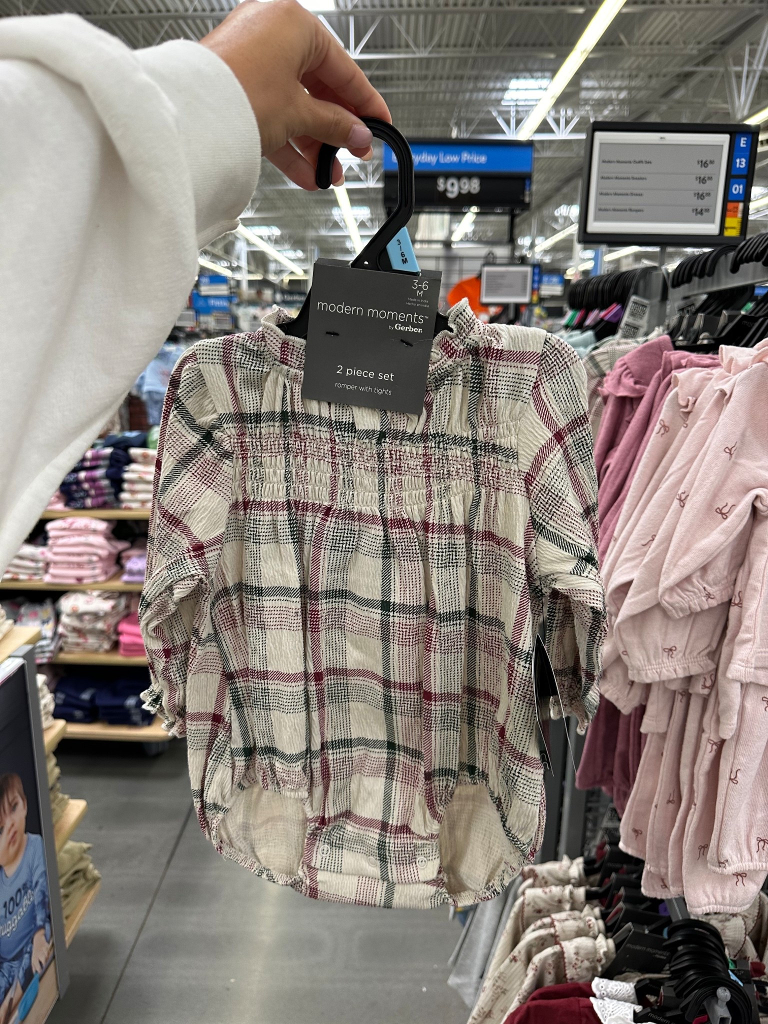 Walmart baby holiday bubble!