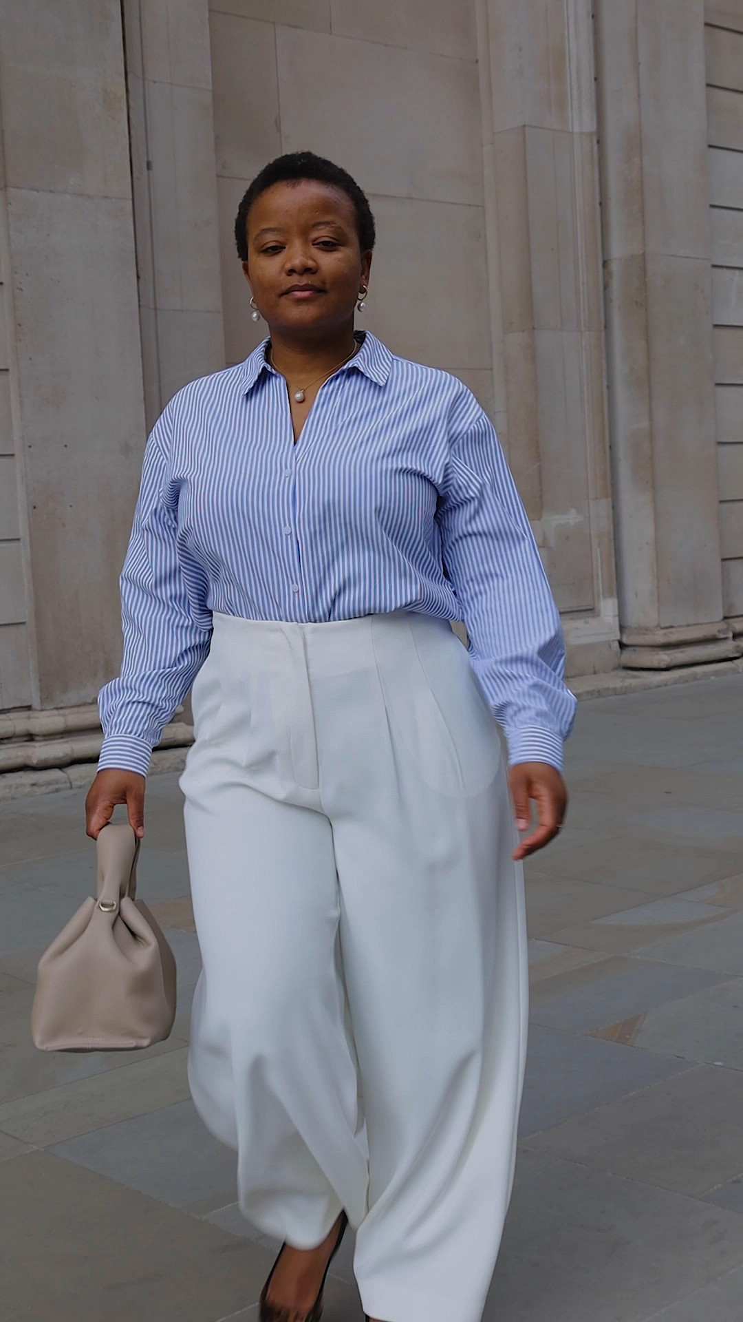Effortless look for the office or casual settings. Look polished without the hassle.Shirt Matalan size 16- needed oversized lookPants Mint Velvet size 14 TTSShoes H&M

#LTKuk #LTKworkwear #LTKmodest