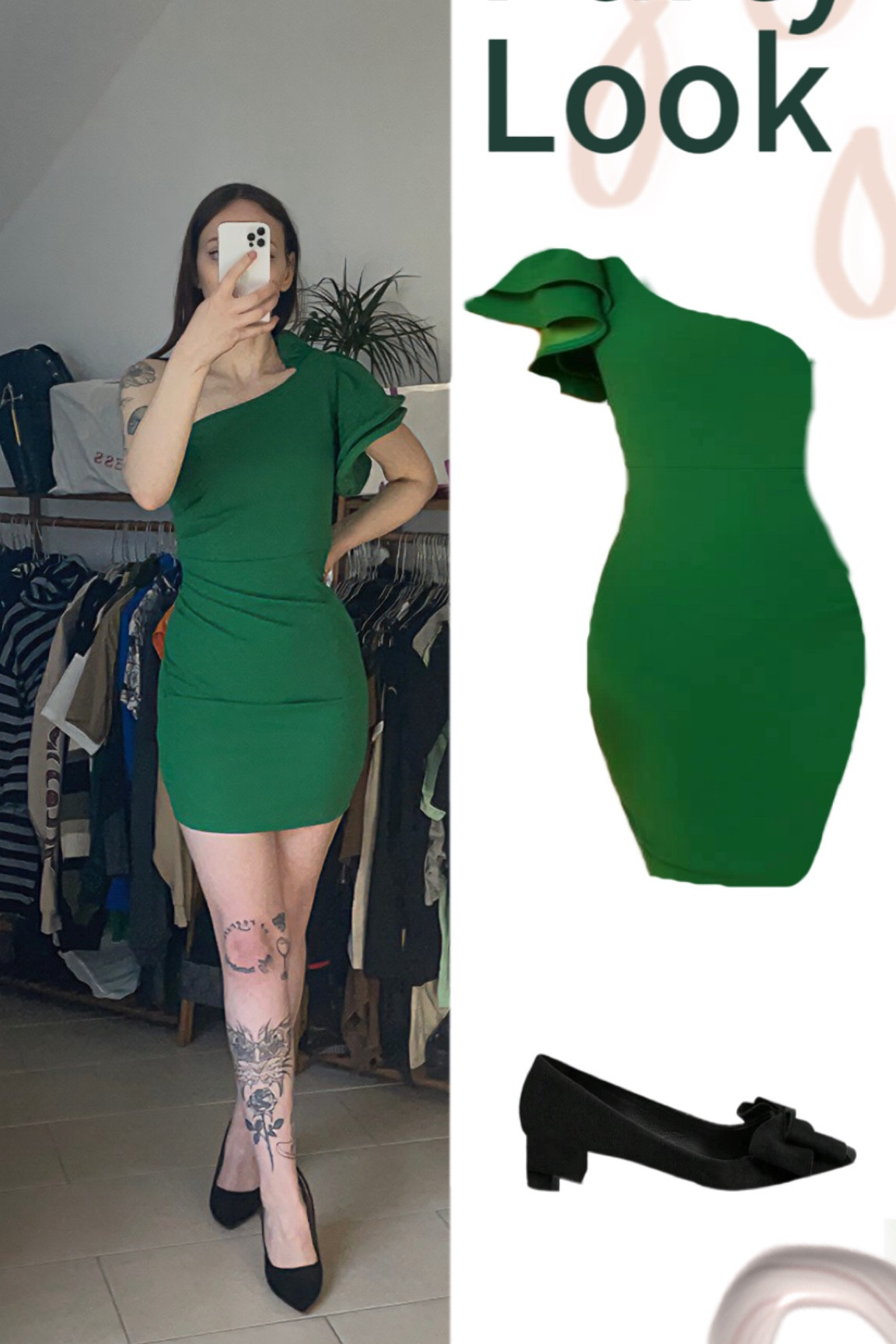 Green Bodycon dress 

#LTKSeasonal #LTKstyletip #LTKHoliday