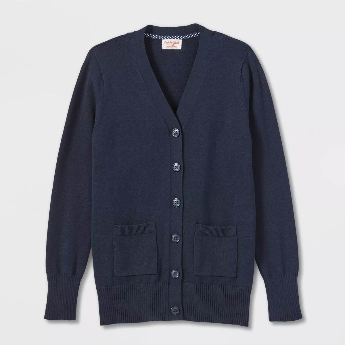 Girls' Long Uniform Cardigan - Cat & Jack™ | Target