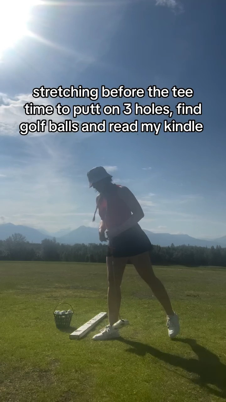 four hours of fun!⛳️
tiktok: @thegolfgirlfriend
•
•
•
golf, alaska golf, golf girlfriend, alaska summer, golf caddy, golf ball retriever, golf ball hawk, kindle, putter
