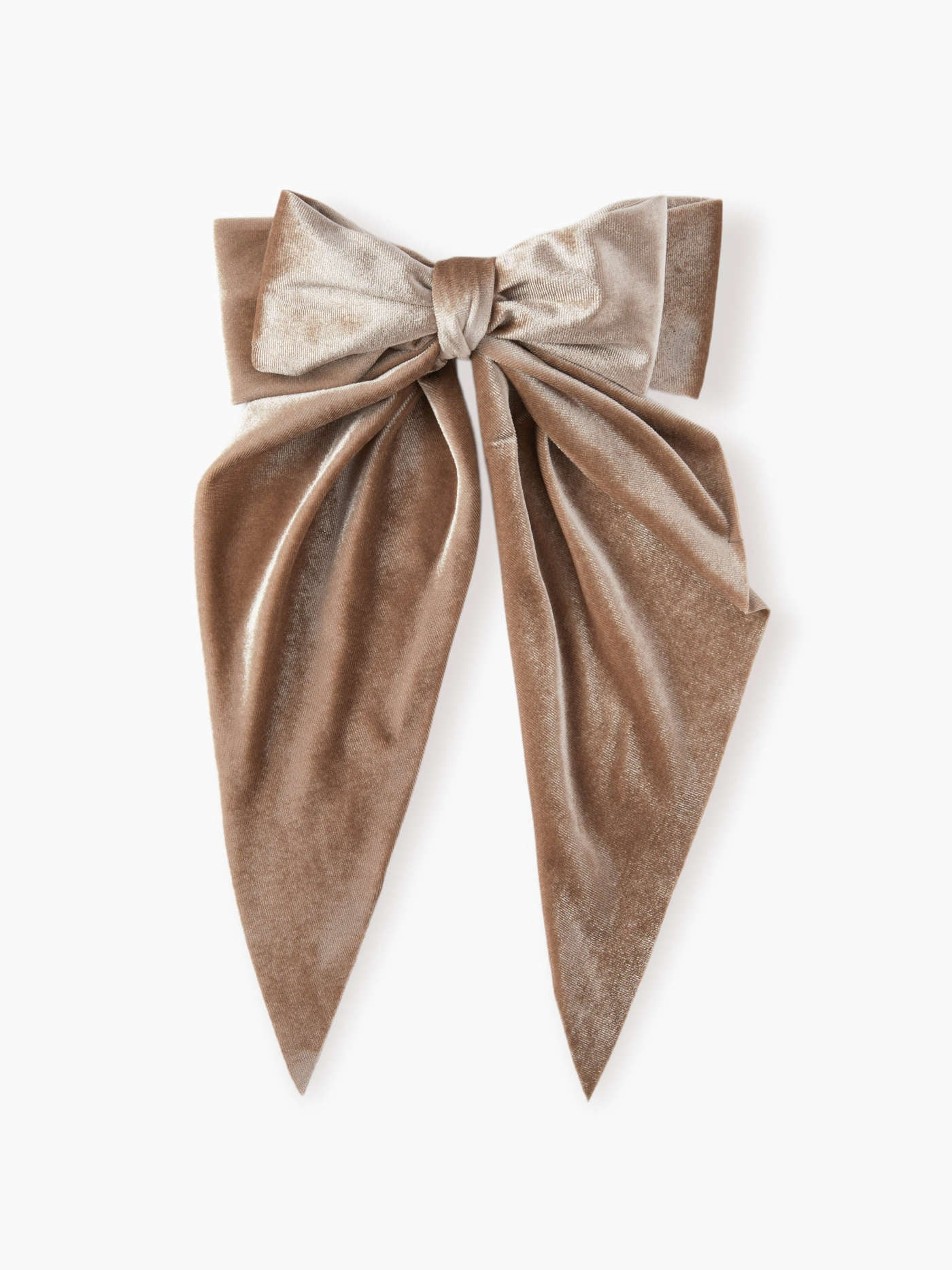 BOWKNOT VELVET HAIR CLIP | Cider