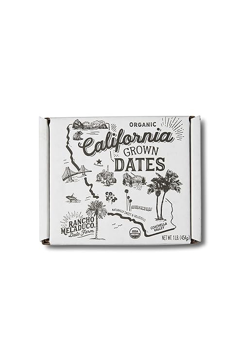 Rancho Meladuco 1 lb. Organic Medjool Dates - ONE 1 lb. Box | Amazon (US)