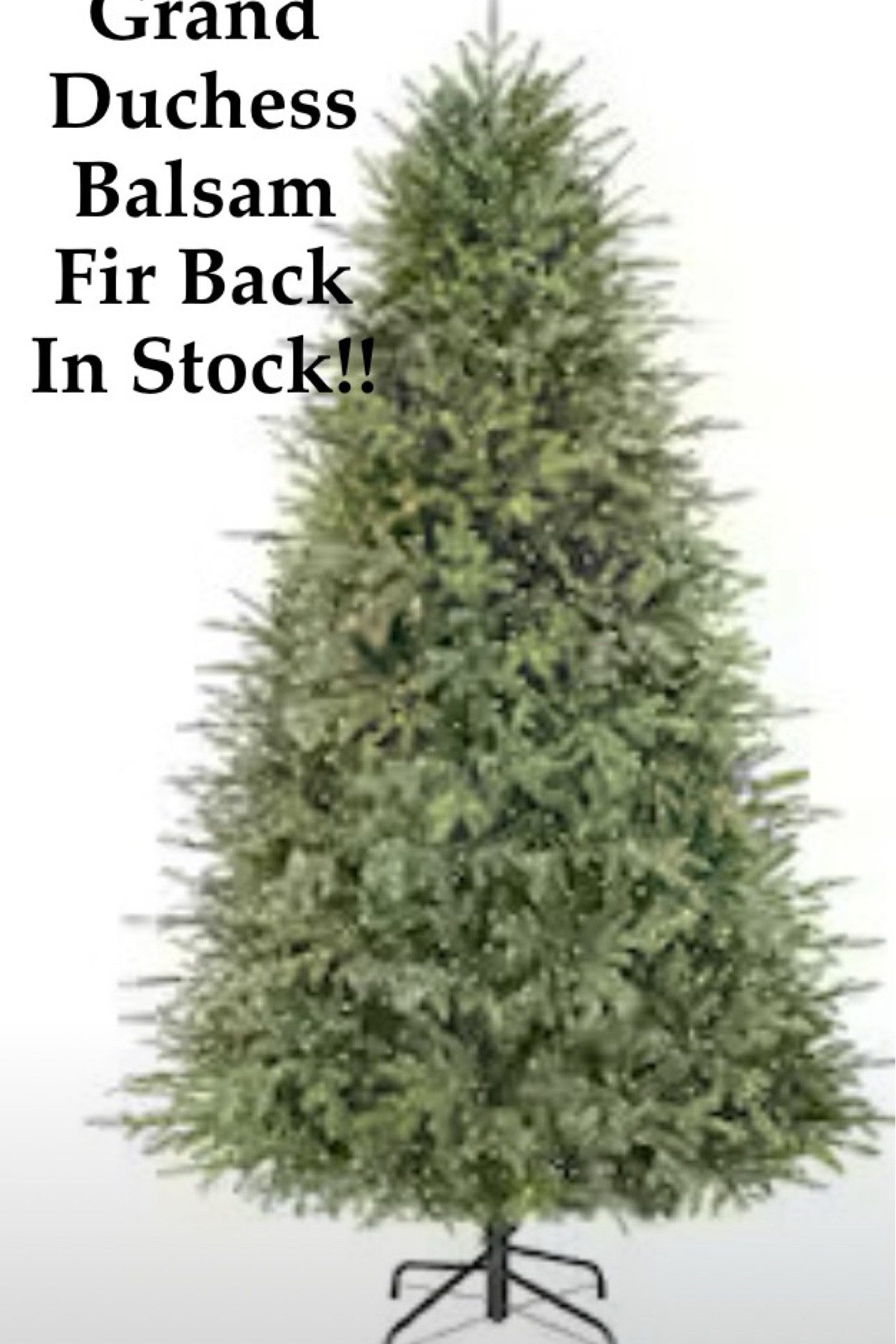 It’s back in stock you guys!! But there’s not many left online! 
#grandduchess #christmastree #backinstock 

#LTKHoliday #LTKSeasonal #LTKHome