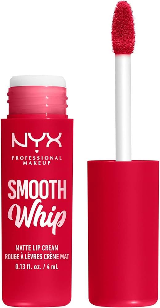 NYX PROFESSIONAL MAKEUP Smooth Whip Matte Lip Cream, Long Lasting, Moisturizing, Vegan Liquid Lip... | Amazon (US)