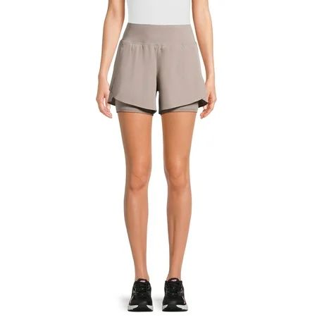 Avia Women s Compression Waist Run Shorts Sizes XS-XXXL | Walmart (US)