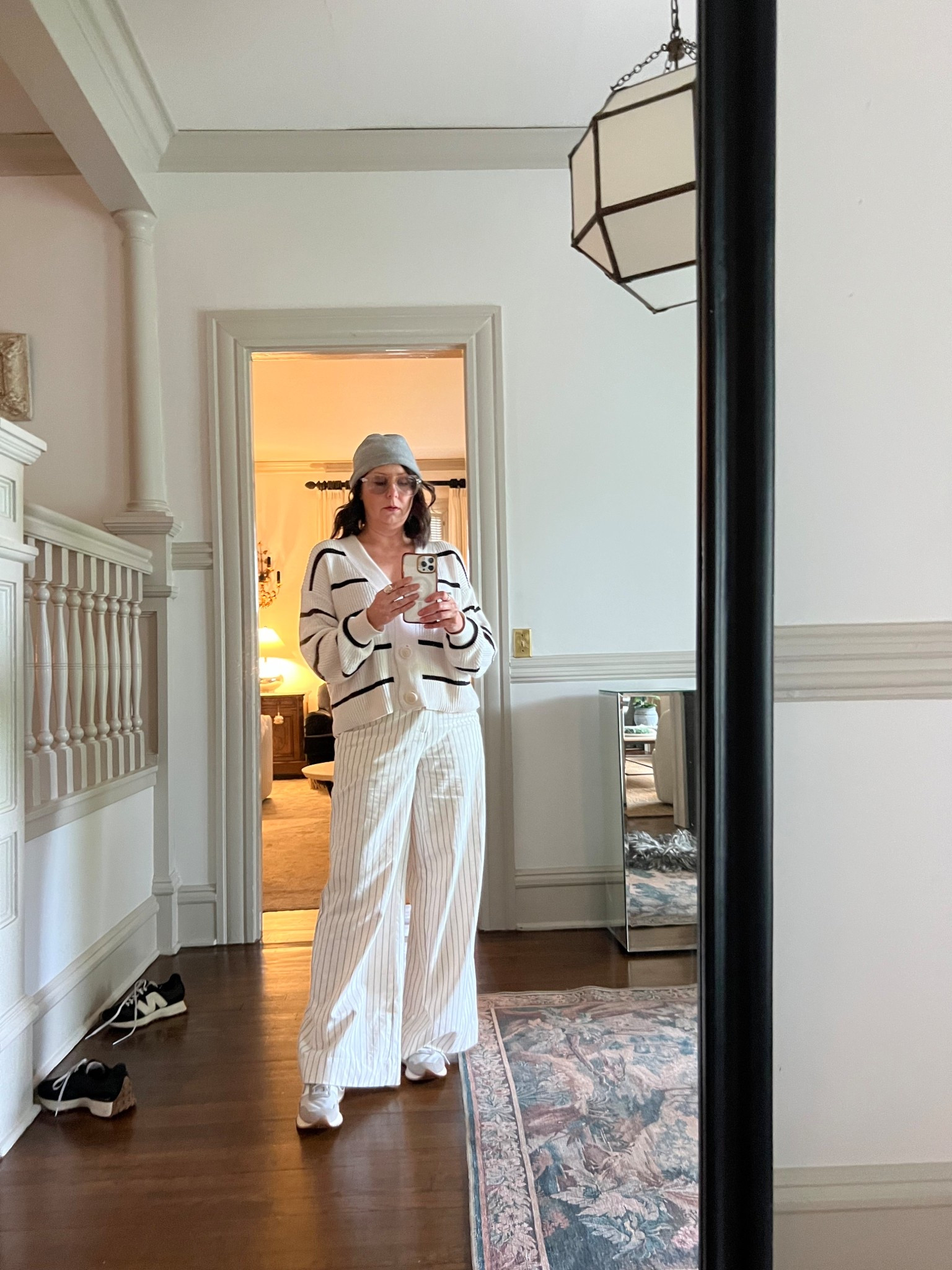 I have these linen blend trousers in beige & red. I dint put them in the dryer 

#LTKmomlife #LTKOver40 #LTKWorkwear