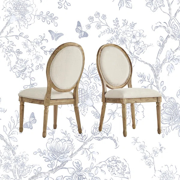 Libretto Linen Side Chair (Set of 2) | Wayfair North America