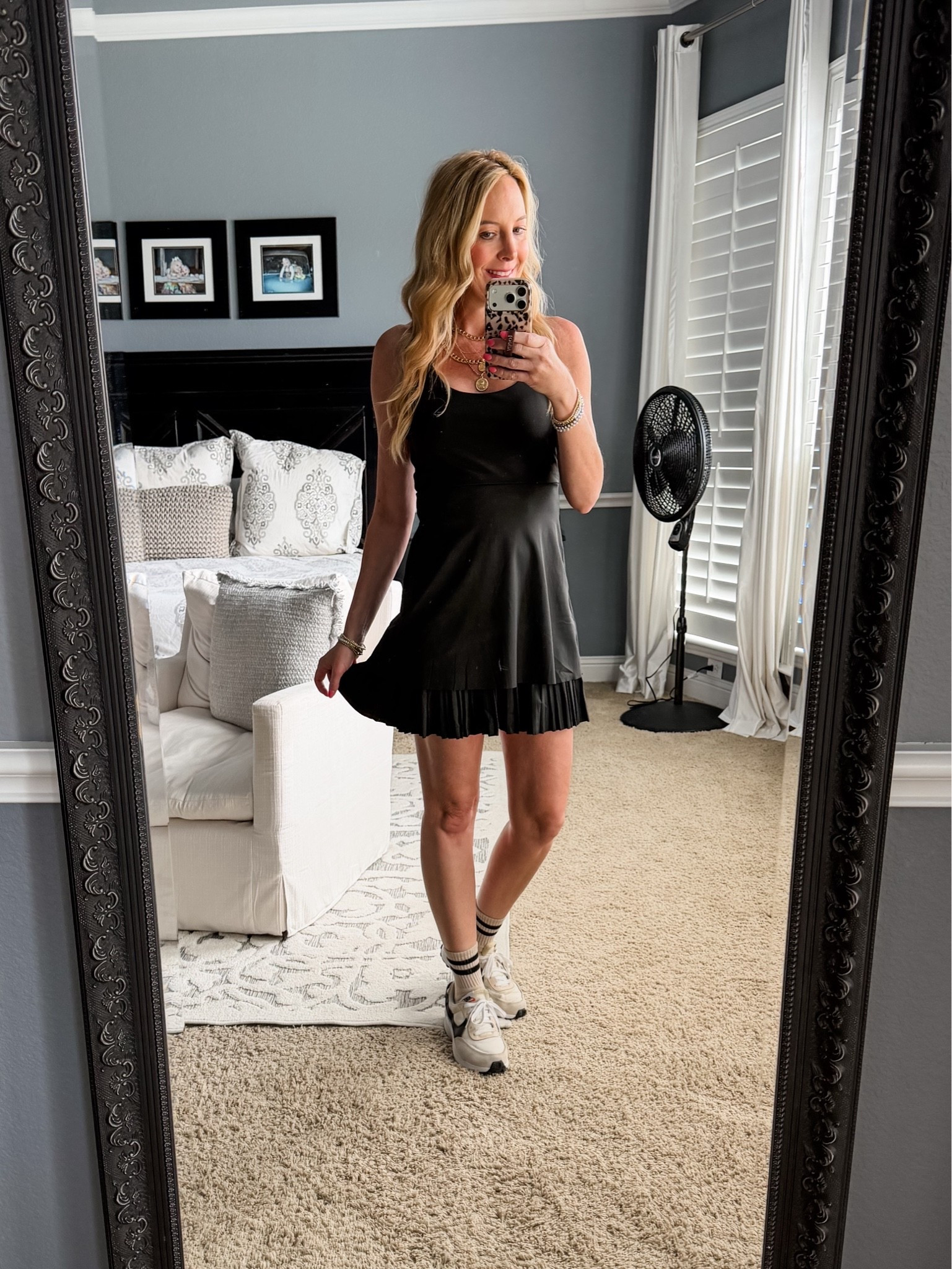 I may wear an athletic dress everyday this summer. This one is super comfy and I love that the shorts are separate.
I’m wearing a small. 

Athletic outfit | athletic dress | athletic outfits | athletic dresses | summer outfits | casual outfits | travel outfits | athleisure | Amazon

#LTKmomlife #LTKActive #LTKTravel
