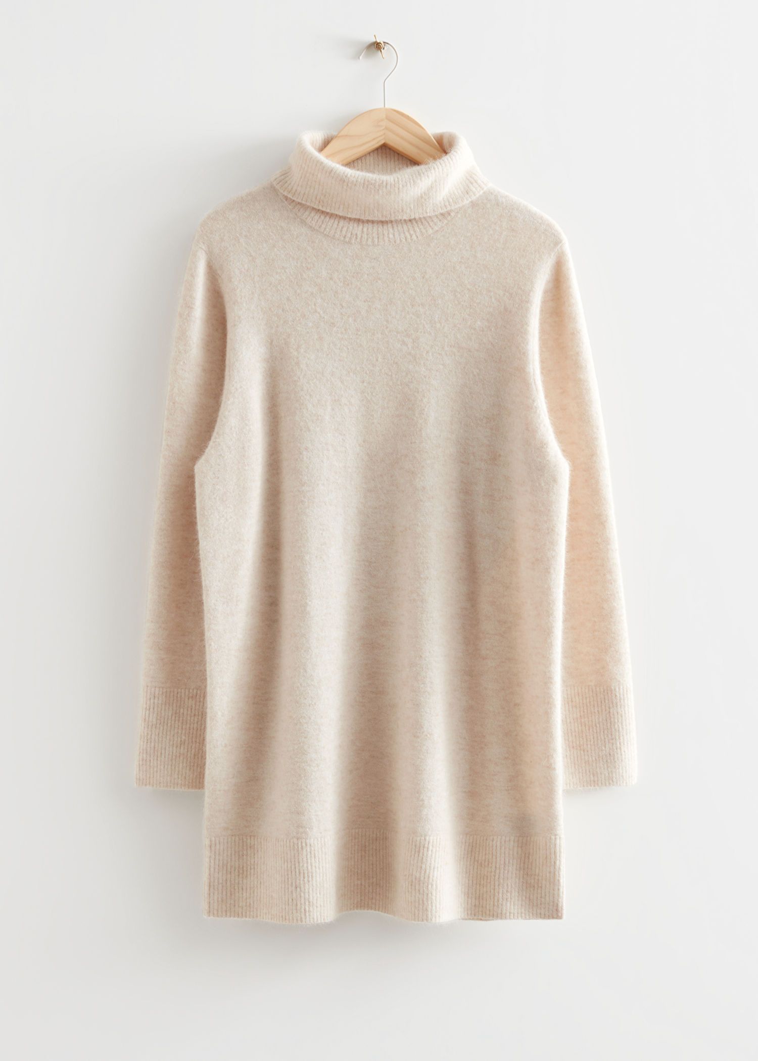 Relaxed Wool Knit Turtleneck Dress | & Other Stories (EU + UK)