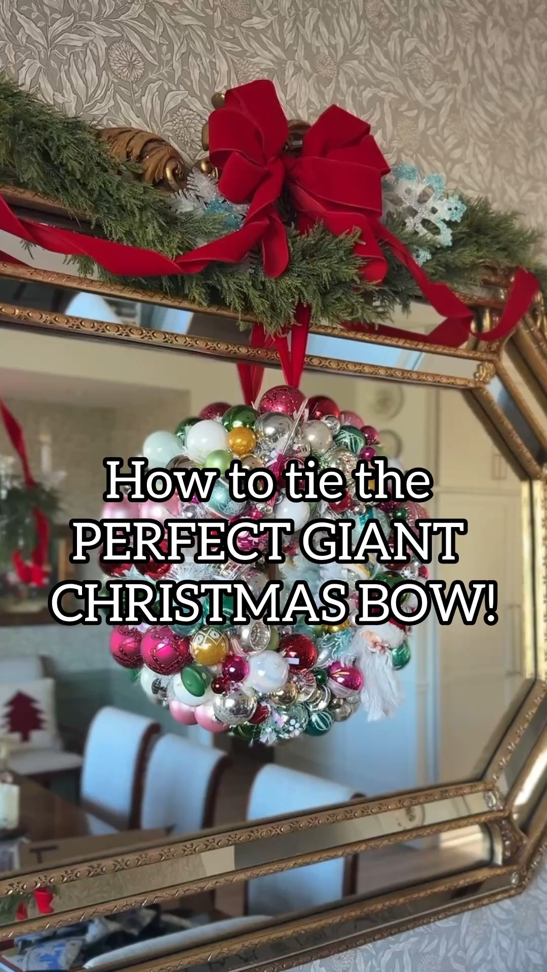 The perfect giant Christmas bow!! 

#LTKSeasonal #LTKHoliday #LTKHome