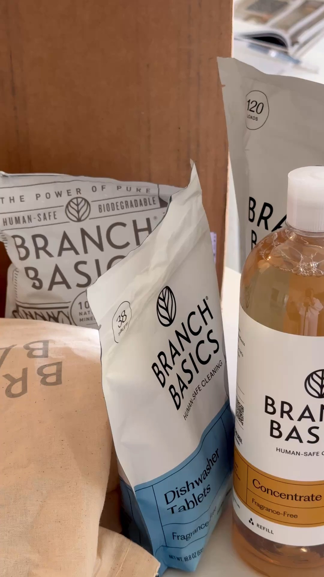#ad Recieved the BEST package from Branch Basics! Their products are clean, thoughtful, and environmentally wonderful. 🤍 If you need cleaning supplies, these are the ones you need asap!! 🫧🧼

#LTKmomlife #LTKvlog #LTKHome