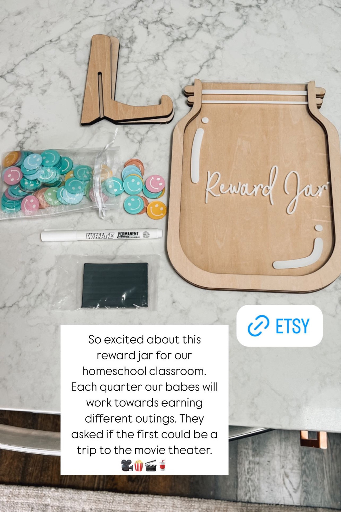 Our homeschool reward jar is on sale 🧺🌿✏️📖

#LTKBacktoSchool #LTKSaleAlert #LTKKids