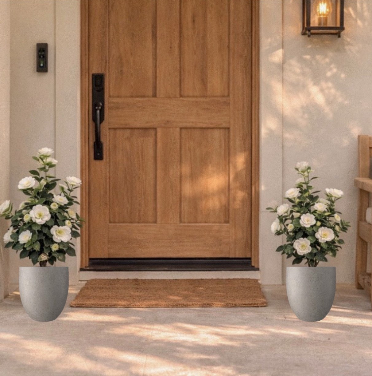 Spring porch refresh with these beautiful faux camellia trees 🌿🤍 They’re the perfect way to add a fresh, modern organic look to your front door without the maintenance. I love styling them in neutral planters for an easy, elevated porch moment that looks good all season.

#LTKHome #LTKSpring #FrontPorchDecor #PorchStyling #HomeDecorFinds #AmazonHome #ModernOrganic #NeutralHome #SpringDecor #LTKUnder100

#LTKSaleAlert #LTKSeasonal #LTKHome