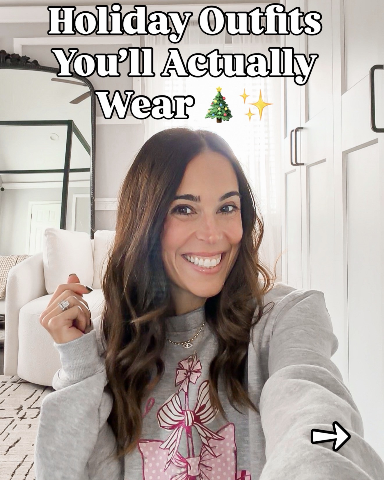 💬 “HOLIDAY” and I’ll send you all the links!
Holiday outfits you’ll actually wear 🎄✨
From cozy knits and comfy sparkle to jeans that feel like leggings and easy holiday-ready tops — these are the pieces I’m reaching for all season long.

Think: festive but comfy, chic but real life 🙌🏻
Perfect for parties, hosting, wrapping gifts, baking cookies, or just feeling put together this week.
🔗


#LTKSeasonal #LTKHoliday #LTKOver40