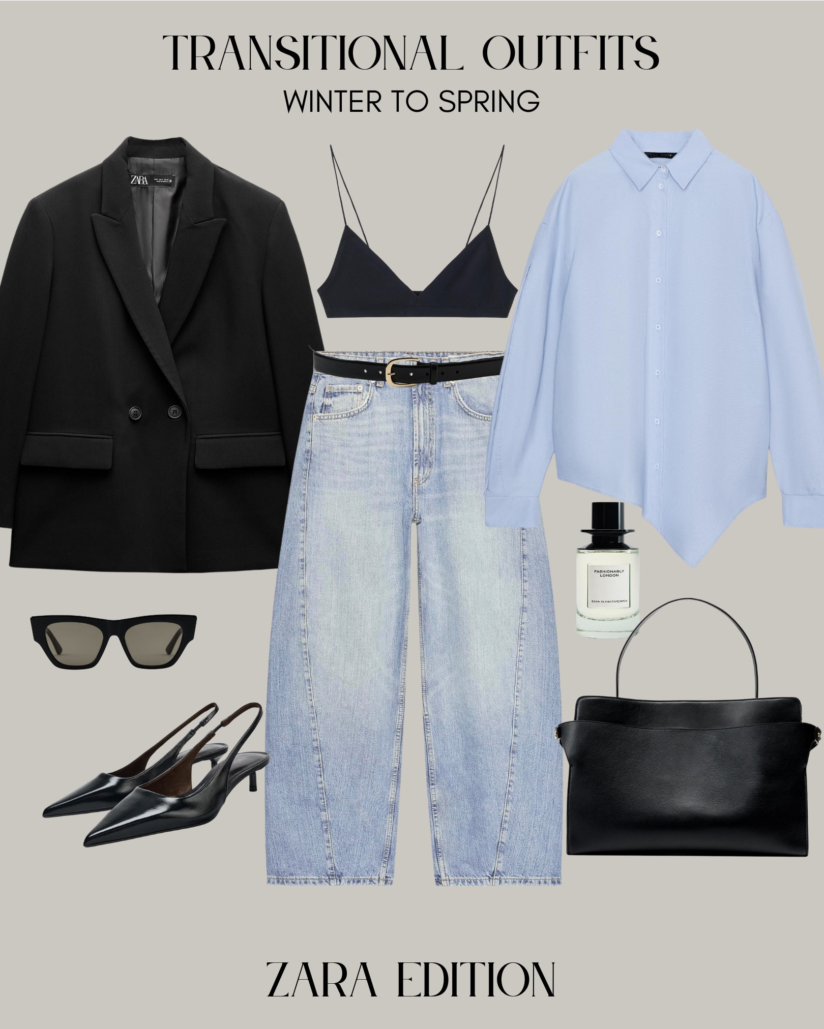 It’s usually around this time of year that I start thinking about transitional outfits for when we move in to Spring.
Here I’ve created some transitional looks with new-in pieces from Zara. 

#LTKjeans #LTKuk #LTKspring