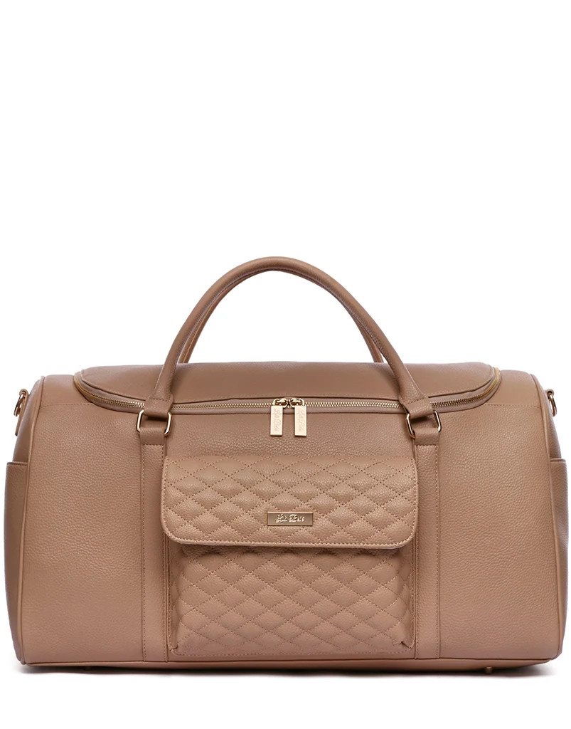 Monaco Travel Bag | Latte Brown | Luli Bebé