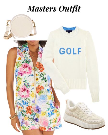 Spring golf tournament outfit 
