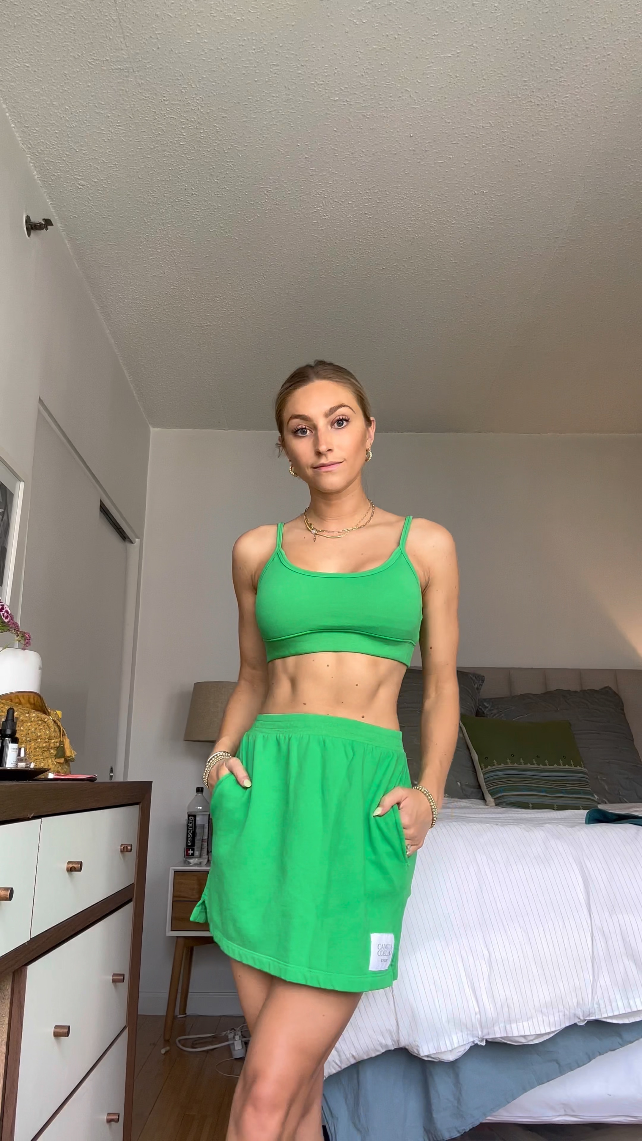 matching green set to explore New York 

#LTKunder100 #LTKFind