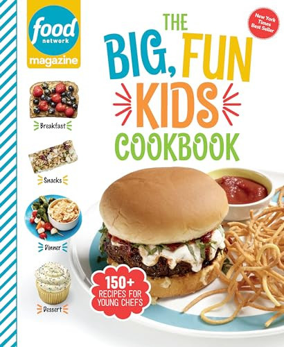 Food Network Magazine The Big, Fun Kids Cookbook: 150+ Recipes for Young Chefs (Food Network Magazine's Kids Cookbooks) | Amazon (US)