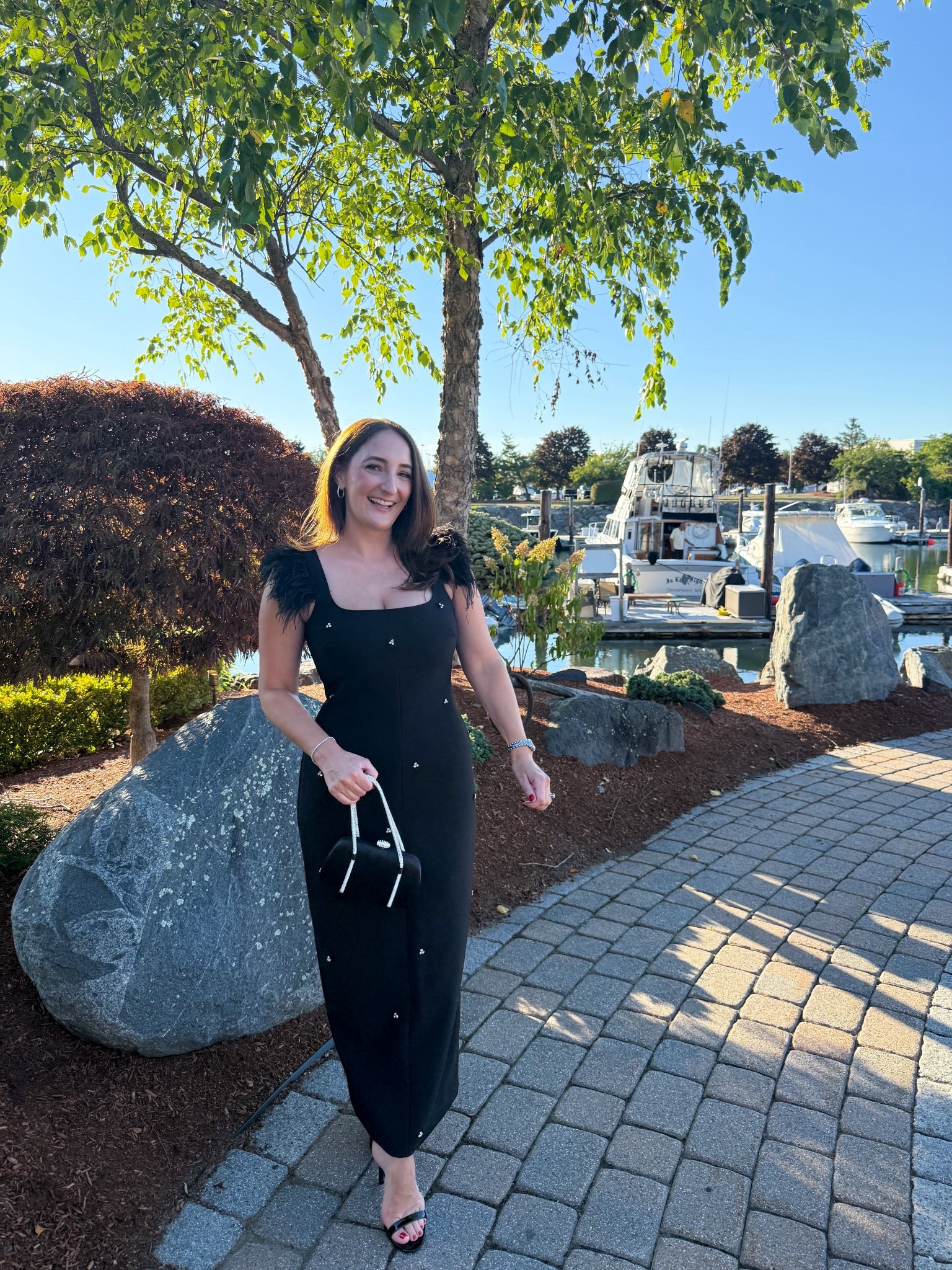 Wedding guest dress! It’s on Amazon for cheaper than Nordstrom! Shoes true to size, dress runs small 