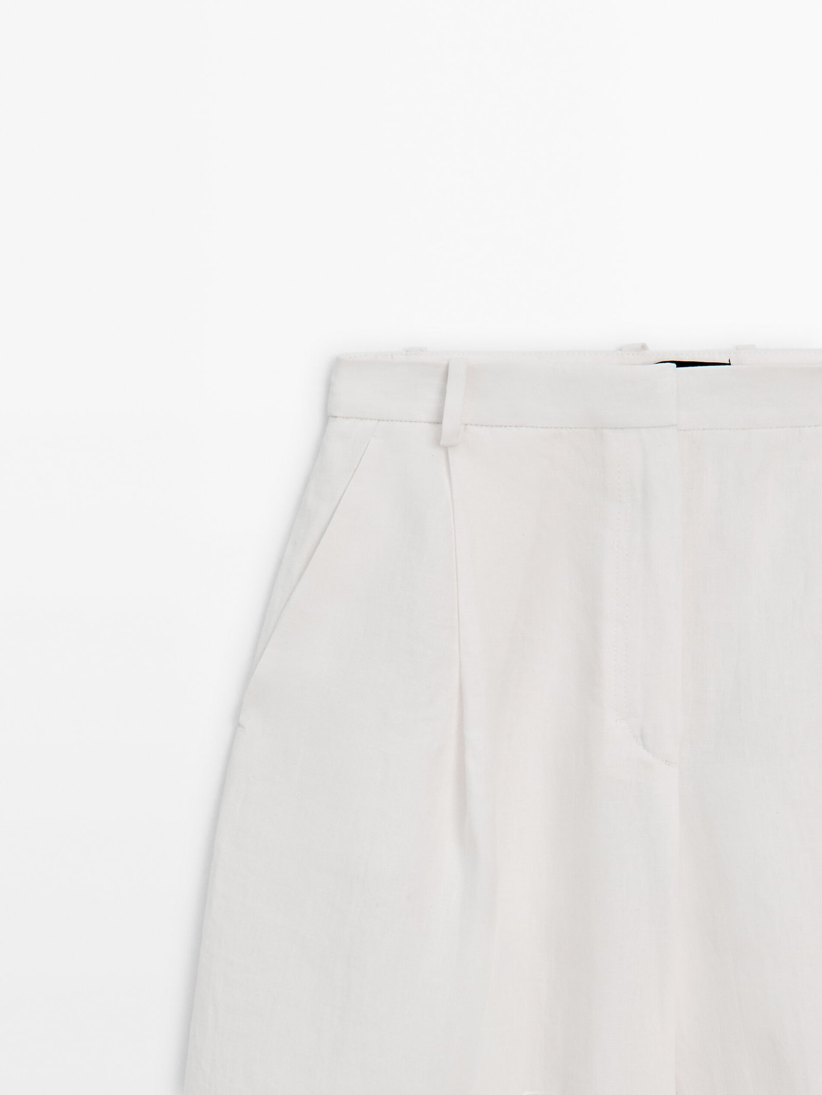 Weite Bundfaltenhose | Massimo Dutti DE
