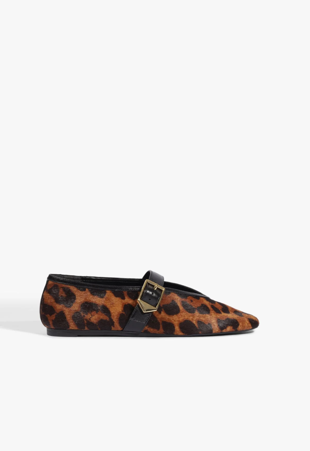 Vick Buckle Calf Hair Ballet Flat | Schutz (US)