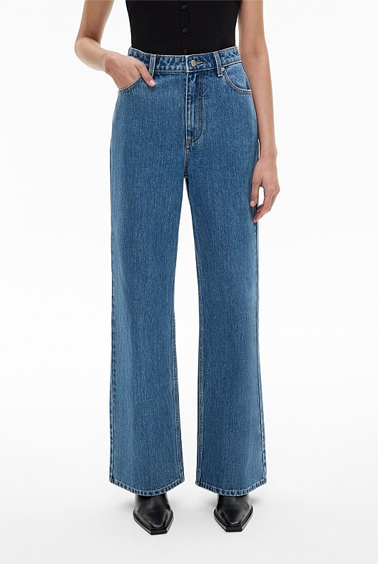Hi Rise Wide Leg Jeans | Witchery (AU)