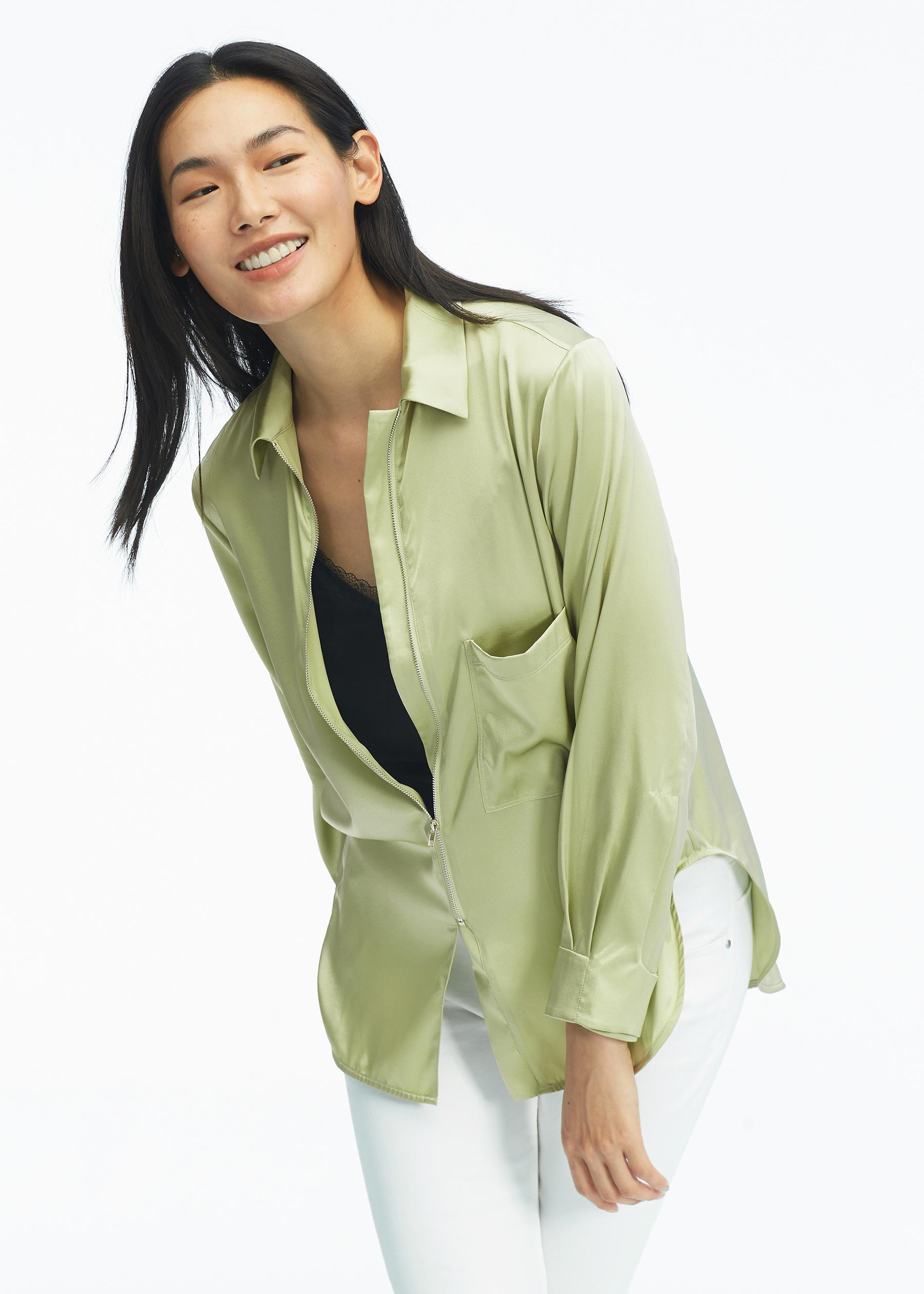 Classic Casual Women Silk Shirt | LilySilk