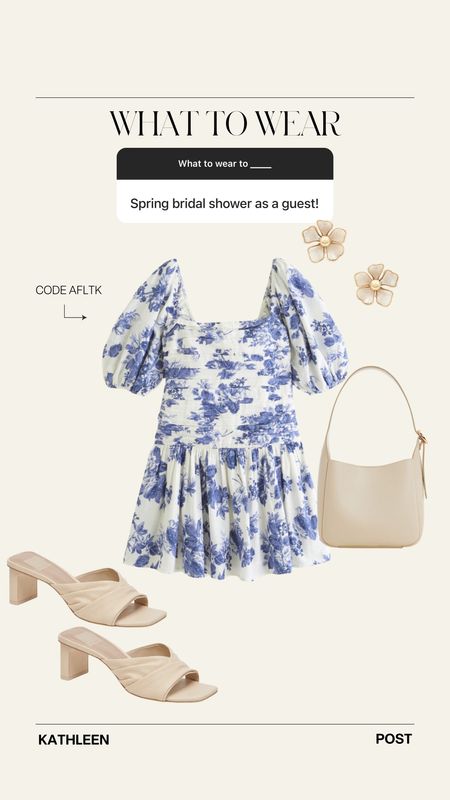What to wear to a spring bridal shower as a guest.

#kathleenpost #weddingshower

#LTKwedding #LTKSpringSale #LTKSeasonal