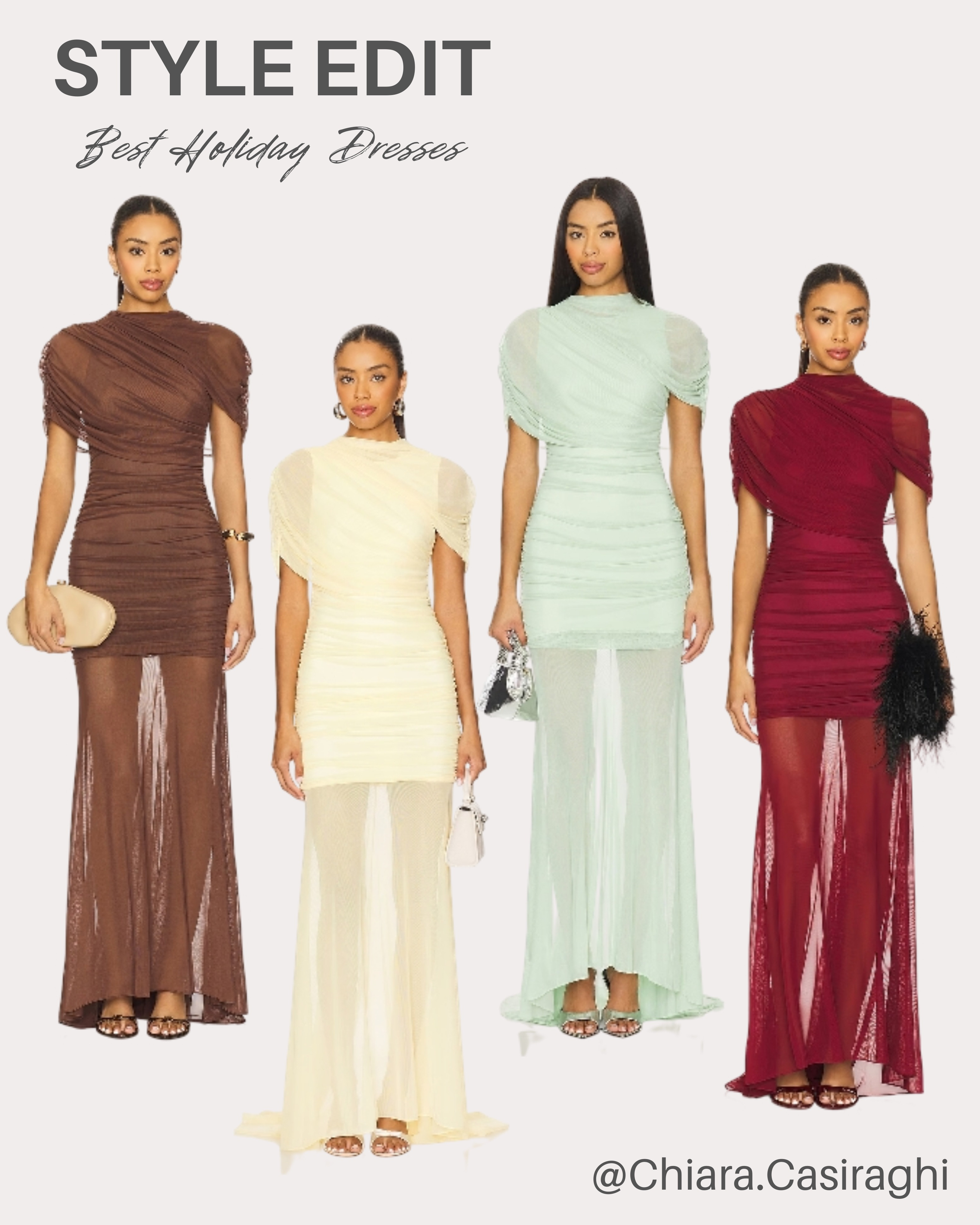 Time to sparkle! My ultimate Holiday Dresses Style Edit is live! From velvet minis to sequin maxis, I've found the perfect party dresses for every event on your calendar. Get ready to shine! Tap to shop your perfect holiday look! #HolidayDresses #PartyDress #HolidayStyle #SequinDress #StyleEdit #OOTN #ShopTheLook #HolidayGlam 

 #LTKdayinmylife #LTKootd #LTKSaleAlert