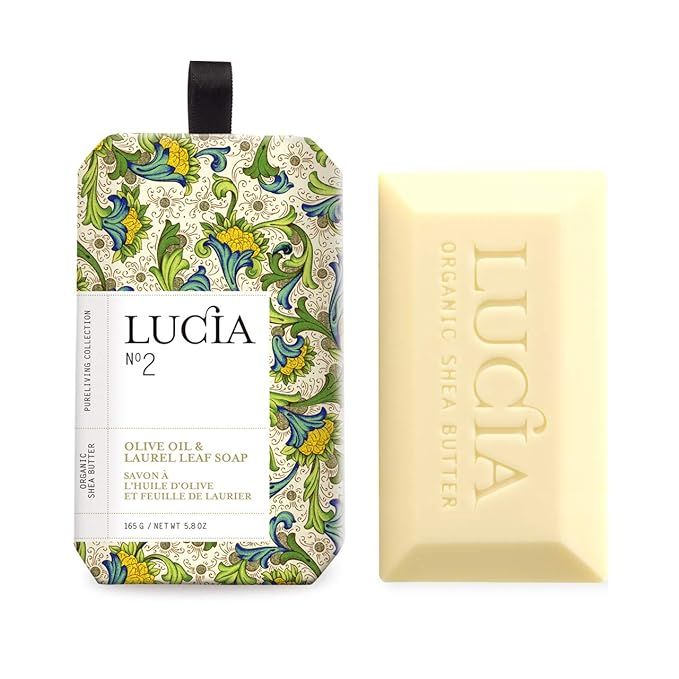 Lucia Soap, Olive Blossom and Laurel, 0.18 Ounce | Amazon (US)