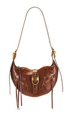 JW PEI Tessa Crushed Shoulder Bag in Brown from Revolve.com | Revolve Clothing (Global)