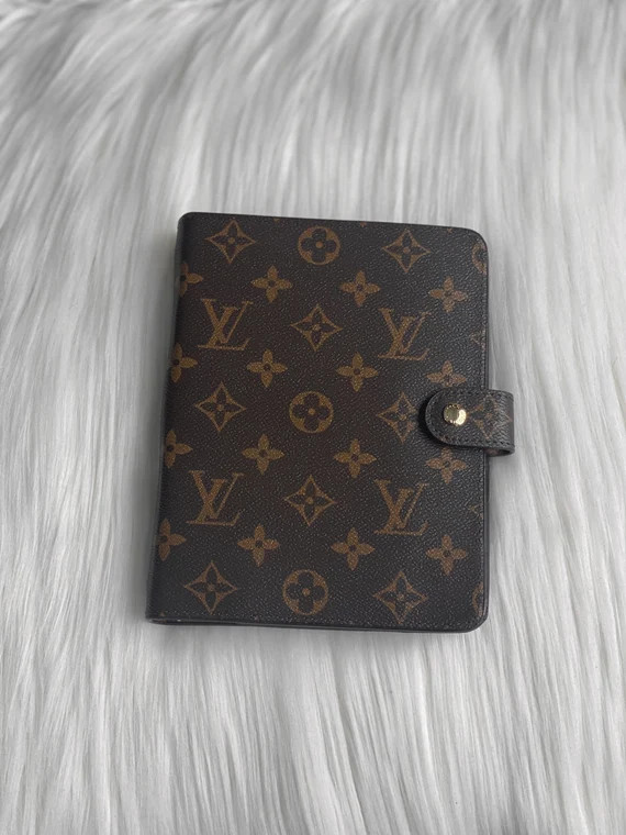 LV Inspired Medium Agenda Cover and Notebook | Etsy (US)