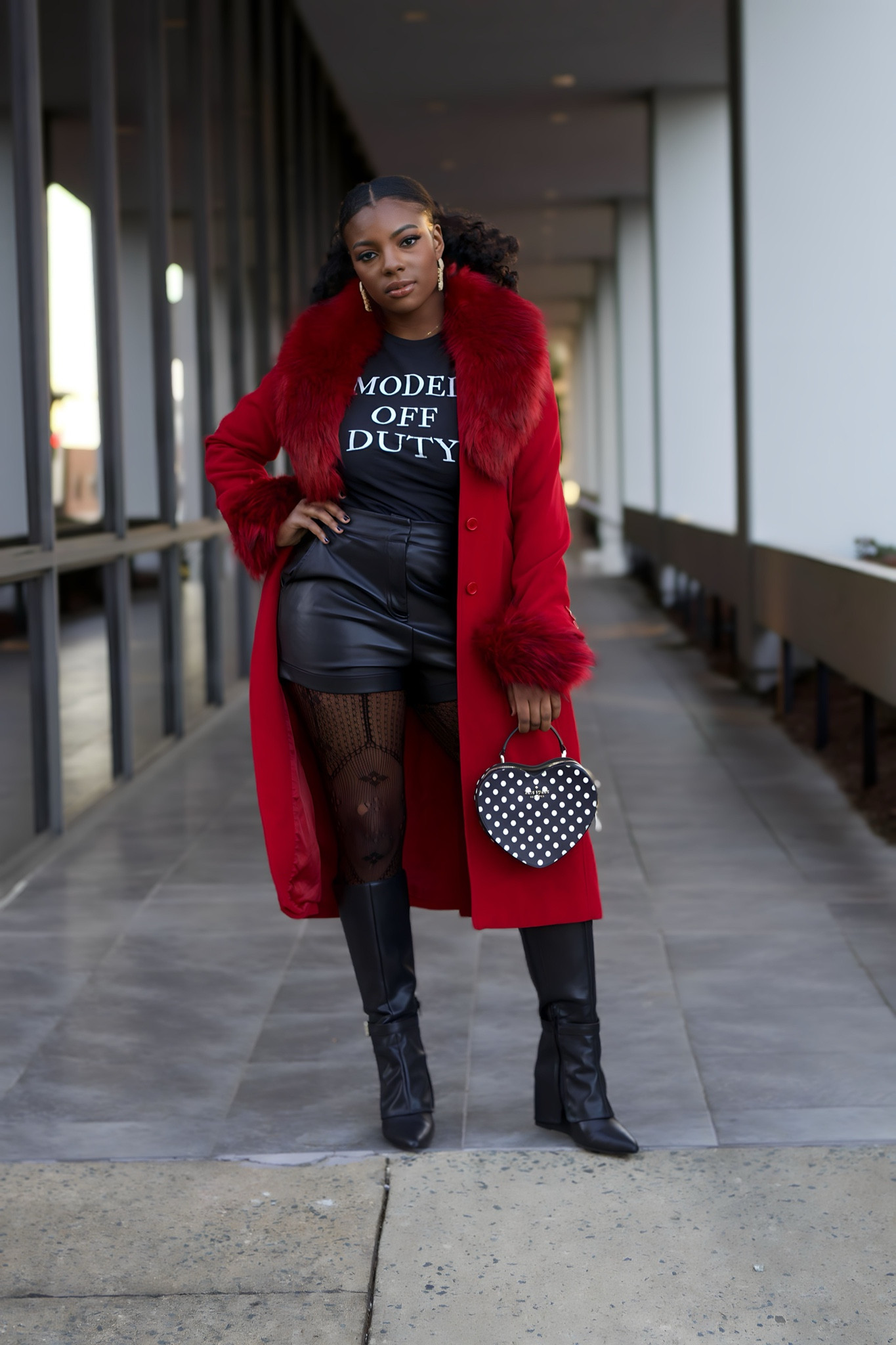 Glamour girl Valentine’s Day outfit! Started with a red coat then added faux fur accessories! 

#LTKfindsunder50 #LTKstyletip #LTKSeasonal