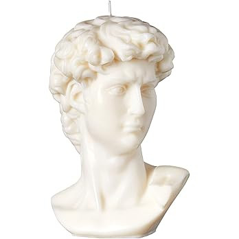 Large Bust David Statue Soy Wax Scented Candle Hand Poured Aroma Candle Home Candle | Amazon (US)