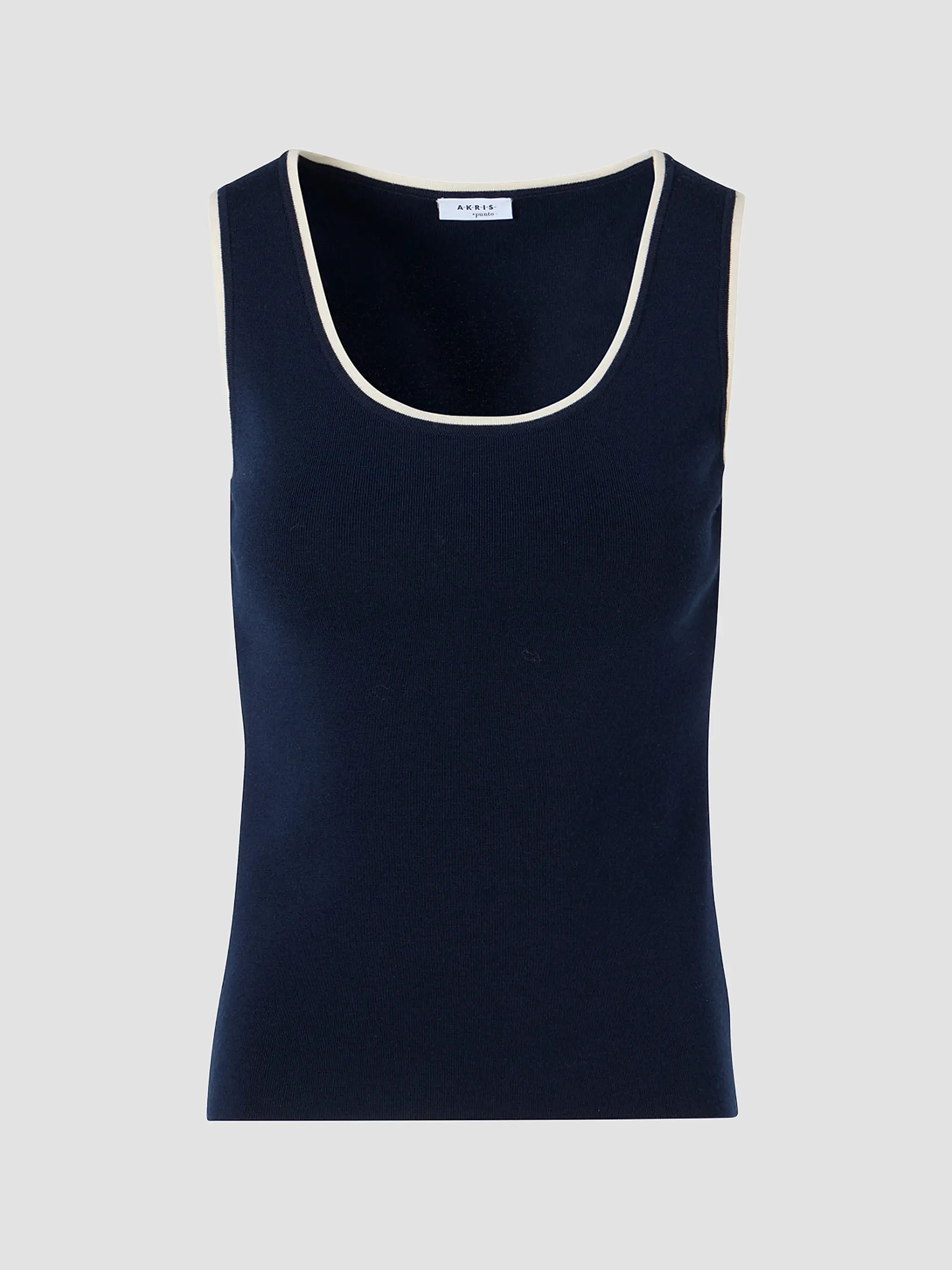Akris punto Stretch-Wool Rib-Knit Tank | Saks Fifth Avenue | Saks Fifth Avenue