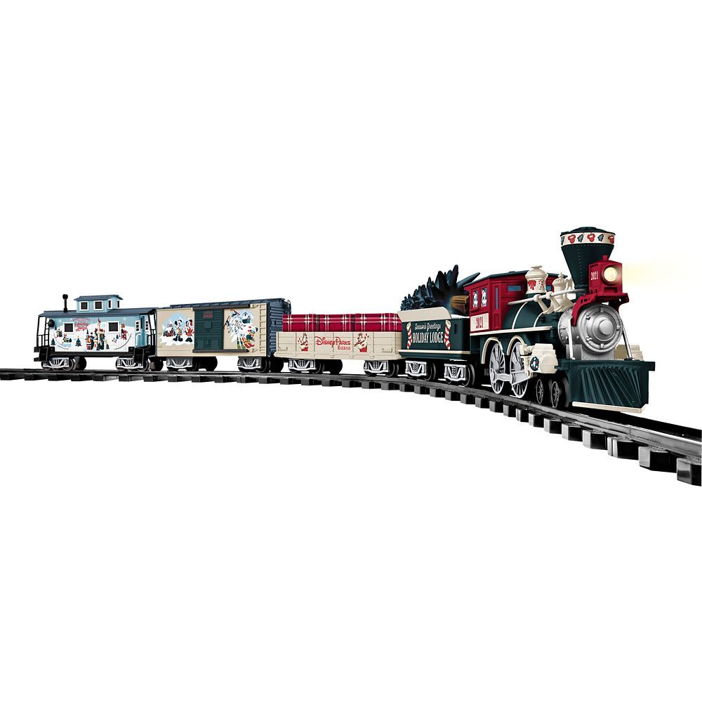 Mickey Mouse and Friends – Walt's Holiday Lodge Train Set 2021 by Lionel | Disney Store