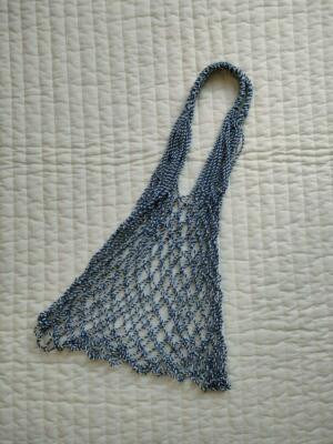 CELINE Net Bag Mesh bag Hand Bag Novelty bag Blue White Unisex  | eBay | eBay US