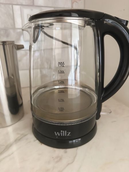 Electric kettle that I don’t mind looking at on the counter - on sale today PLUS a clickable coupon! 

#amazon #kitchen

#LTKhome #LTKfindsunder50