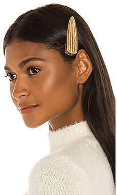 Ettika CZ Hair Clip in Gold from Revolve.com | Revolve Clothing (Global)